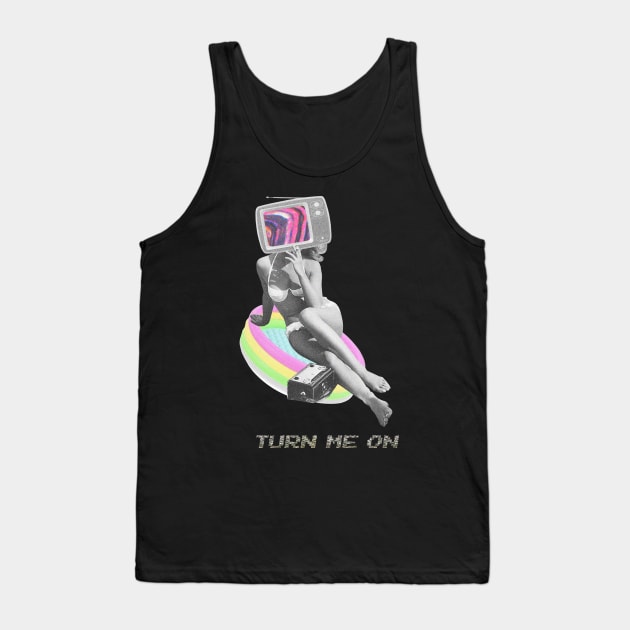 I'm a TV Tank Top by FrontLawnUtopia